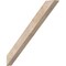 Ekena Millwork 3 1/2"W x 30"D x 30"H Traditional Smooth Knee Brace, Douglas Fir BRC04X30X30TRA00SDF - alternate 1